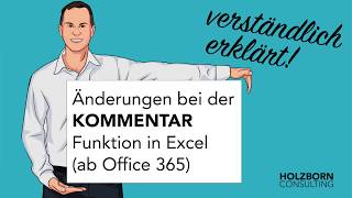 008 Tipp Whatsapp in Excel Kommentare amp Notizen plötzlich vertauscht in Excel 365 neue Funktion [upl. by Koziara573]