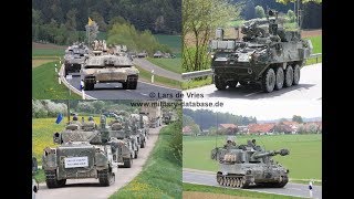 2018 Combined Resolve X  2nd Brigade quotDaggerquot Tactical Road March  US Army Germany  Teil 23 [upl. by Kilam]