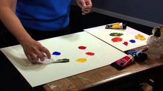 DalerRowney  Simply Acrylics  How to make a color wheel [upl. by Clementas]