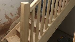 howtomake A staircase Using A jig template profileboard [upl. by Cleave]