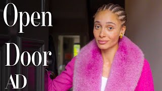 Inside Adwoa Aboah’s Delightful London Townhouse  Open Door  Architectural Digest [upl. by Ilaw]