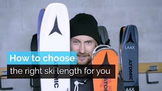 How to Choose the Right Ski Length [upl. by Halvaard]