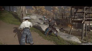 고스트 오브 쓰시마Ghost of Tsushima 반란군 도피처 노데미지 NG Hard [upl. by Isyak]