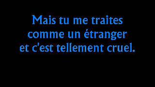 Gotye feat Kimbra  quotSomebody that I used to knowquot texte en français [upl. by Ojok]