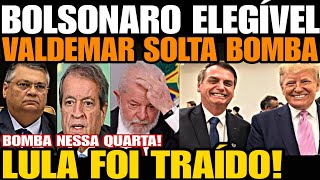 BOLSONARO ELEGÍVEL LULA FOI TRAÍDO E AMEAÇADO PT ENTRA EM DESESPERO FLÁVIO DINO ACIONA CGU CONTR [upl. by Pasia]