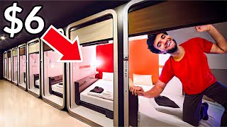 I Spent 168 Hours in Capsule Hotels in Tokyo [upl. by Erline947]