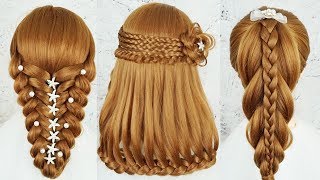 Top 5 Most Beautiful Hairstyles For Party amp Wedding [upl. by Asenaj]