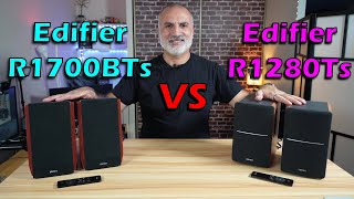 Edifier R1280TS vs Edifier R1700BTS [upl. by Ajtak]