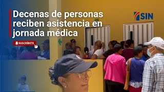 Decenas de personas reciben asistencia en jornada médica [upl. by Tabatha]