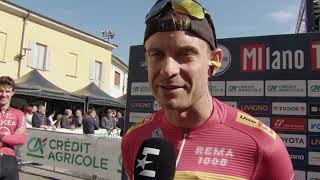 Alexander Kristoff  Interview at the start  Milano  Torino 2024 [upl. by Hagi863]