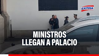 🔴🔵Cambios en el Gabinete Ministerial Ministros llegan a Palacio para juramentación a las 1230 pm [upl. by Ellemrac]