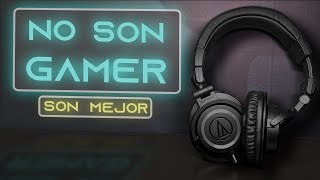 Mejores que Cualquier Audifono Gamer  ATH M50X I Review [upl. by Nytsirhc]