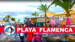 PLAYA FLAMENCA MARKET  STREET MARKET  TORREVIEJA  4K SPAIN [upl. by Brianne]