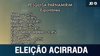 O Instituto Consult divulga pesquisa eleitoral para prefeitura de Parnamirim [upl. by Yasu794]