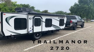 The Coolest Trailer Ever TrailManor 2720 QB Set Up [upl. by Leahcimnaes944]