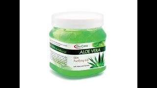 Biocare Skin Purifying Aloevera Gel Review  Beauty Express [upl. by Cockburn]