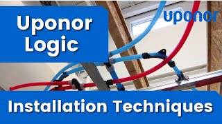 Uponor Logic Unit Piping Installation Techniques [upl. by Valdas]