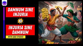 Damnum Sine Injuria vs Injuria Sine Damnum  with exam notes  CS Exam Squad [upl. by Nov744]