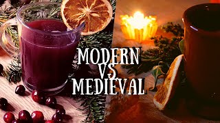 Medieval Hypocras vs German Glühwein  the best mulled wine recipe  21daystilyule  Day 2 [upl. by Iveson]