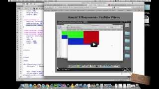 Making Embedded YouTube Videos Responsive  Responsive Web Design [upl. by Nairdna2]