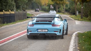 Supercars Accelerating  RENNtech C63 S AMG Capristo R8 AMG GT R Pro BRABUS E63 S AMG 991 GT3 RS [upl. by Quill136]