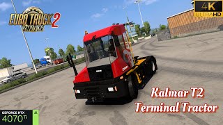 Euro Truck Simulator 2 🚛 Kalmar T2 Terminal Tractor v16  30 kmsh 🚛377 truck ets2 [upl. by Nywled644]