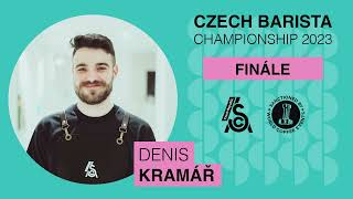 Denis Kramář  Czech Barista Championship 2023  finálové vystoupení [upl. by Jahncke]