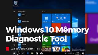 How to Check Your PC RAM With Windows 10 Memory Diagnostic Tool [upl. by Nichani123]