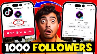 How to Get 1000 FREE TIKTOK FOLLOWERS Fast 2024  HOW TO GET MORE FOLLOWERS ON TIKTOK 1000✅ [upl. by Sheffy921]