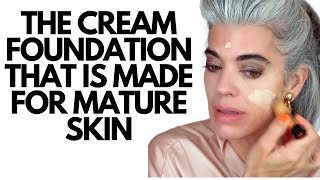 THE MOST DESIRABLE CREAM FOUNDATION FOR MATURE SKIN  Nikol Johnson [upl. by Xenophon]