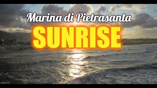 Marina di Pietrasanta Italy  Sunrise [upl. by Atikihc]