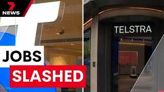 Telstra announces mass sackings  7 News Australia [upl. by Ainessey727]