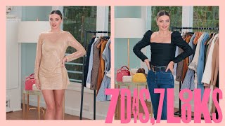 Every Outfit Miranda Kerr Wears in a Week  7 Days 7 Looks  Vogue India [upl. by Danby]