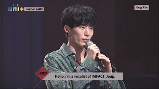 ENG SUB THE UNIT 더 유닛  EP 1314  Jeup IMFACT  임팩트 Position Battle  VOCAL [upl. by Gridley]