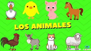 Canción de sonidos de animales  Rima infantil para niños  Sonidos de animales [upl. by Anaul]