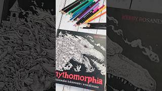 the painting is finished Coloring book  Kerby Rosanes Mythomorphia kerbyrosanes art [upl. by Adnorhs]