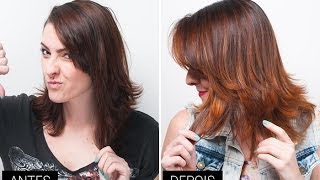 Como fazer mechas californianas em casa [upl. by Arykahs]