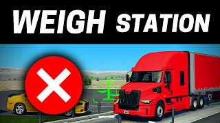 How to Reduce Weigh Station Checks in ATS  Lower Probability for Weigh Stations Mod [upl. by Layor]