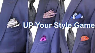 How to Fold Pocket Squares  5 Ways to Boost Your Folding Style [upl. by Braunstein]