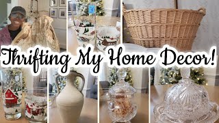 Thrifting My Home Decor  Thrifting Fridays  AT HOME WITH SHUSHANA [upl. by Sadie]