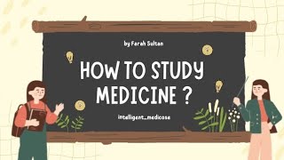 How to Study Medicine in Med School [upl. by Dnilasor124]