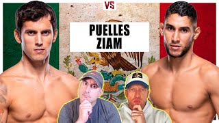 UFC Mexico Claudio Puelles vs Fares Ziam Prediction Bets amp DraftKings [upl. by Anwahs]