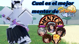 Que mentor de shindo life es mejorExplicación de Habilidades de mentoresShindo life⚡ [upl. by Kehsihba]