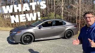 2021 Toyota Camry XSE Changes See Whats New [upl. by Kneeland904]