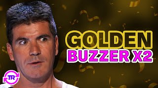 AGT Acts That Got the GOLDEN BUZZER TWICE [upl. by Aicelef]