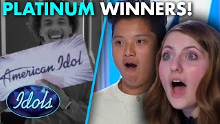 AMAZING American Idol Platinum Ticket Moments 2023  Idols Global [upl. by Nelly]