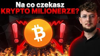 Uważaj BITCOIN w Kluczowym Położeniu Czy SPADKI są PEWNE [upl. by Horter]