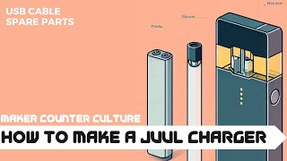 How to make a Juul Charger ArgenCharger [upl. by Eekaz632]