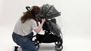 Atom Travel System  Fitting the Rain Cover in a Flash  Ickle Bubba [upl. by Moishe]