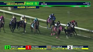 Monmouth Park at The Meadowlands  September 16 2023  Race 5 [upl. by Ynna]